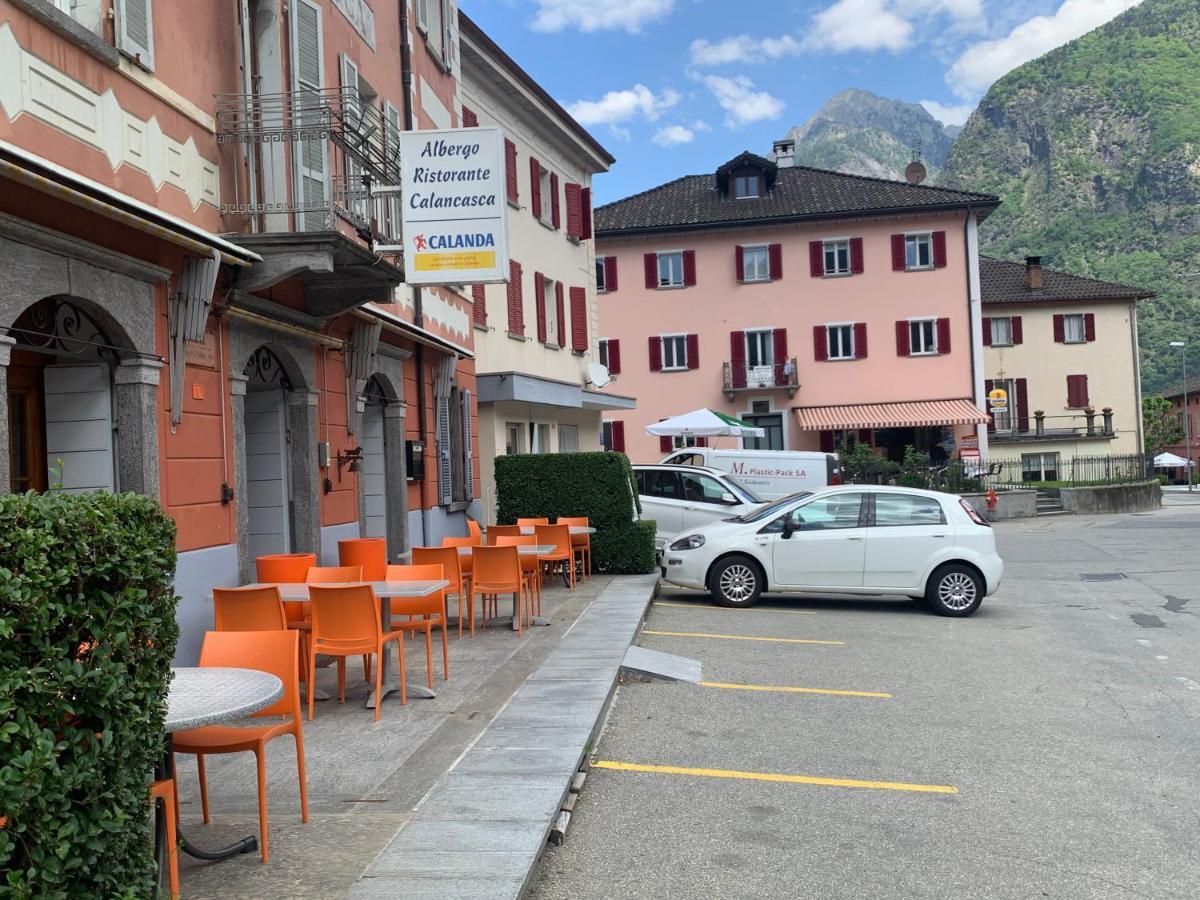 Albergo Calancasca Ristorante Jaipur Grono Exterior foto